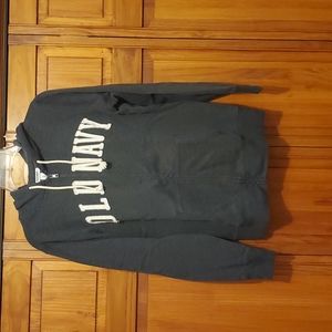 Old Navy Zip Up. Size Medium in Gray.